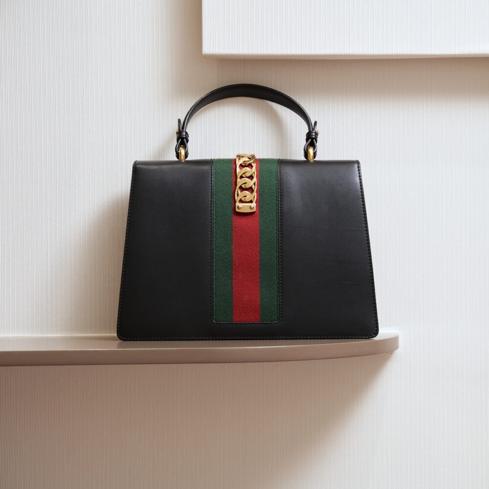 Gucci Sylvie Leather Top Handle bag