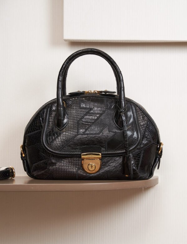 Salvatore Ferragamo Fiamma Top Handle Bag