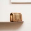 Chanel Metallic Gold Python Boy Small Flap Bag