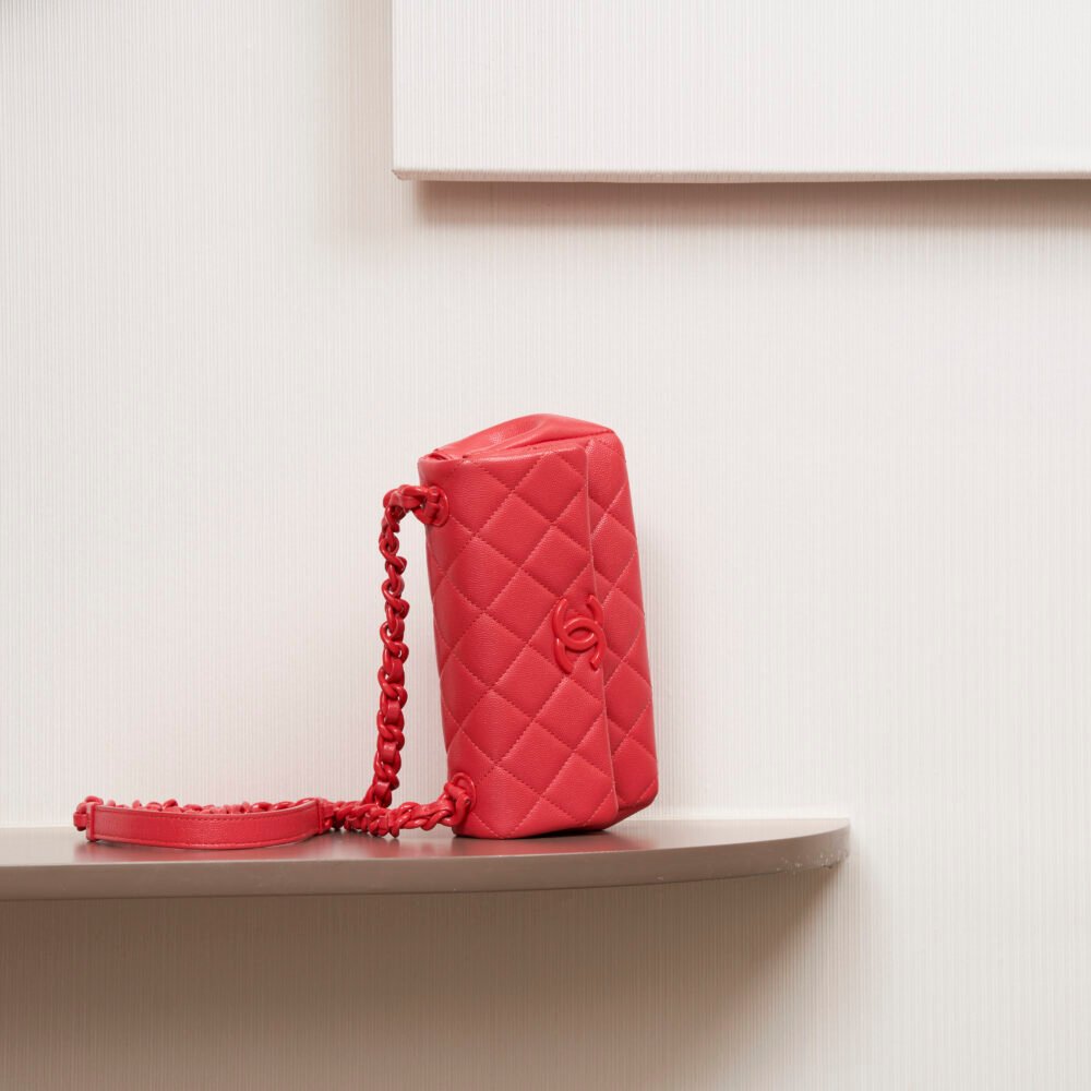 Chanel Flap Bag in Red