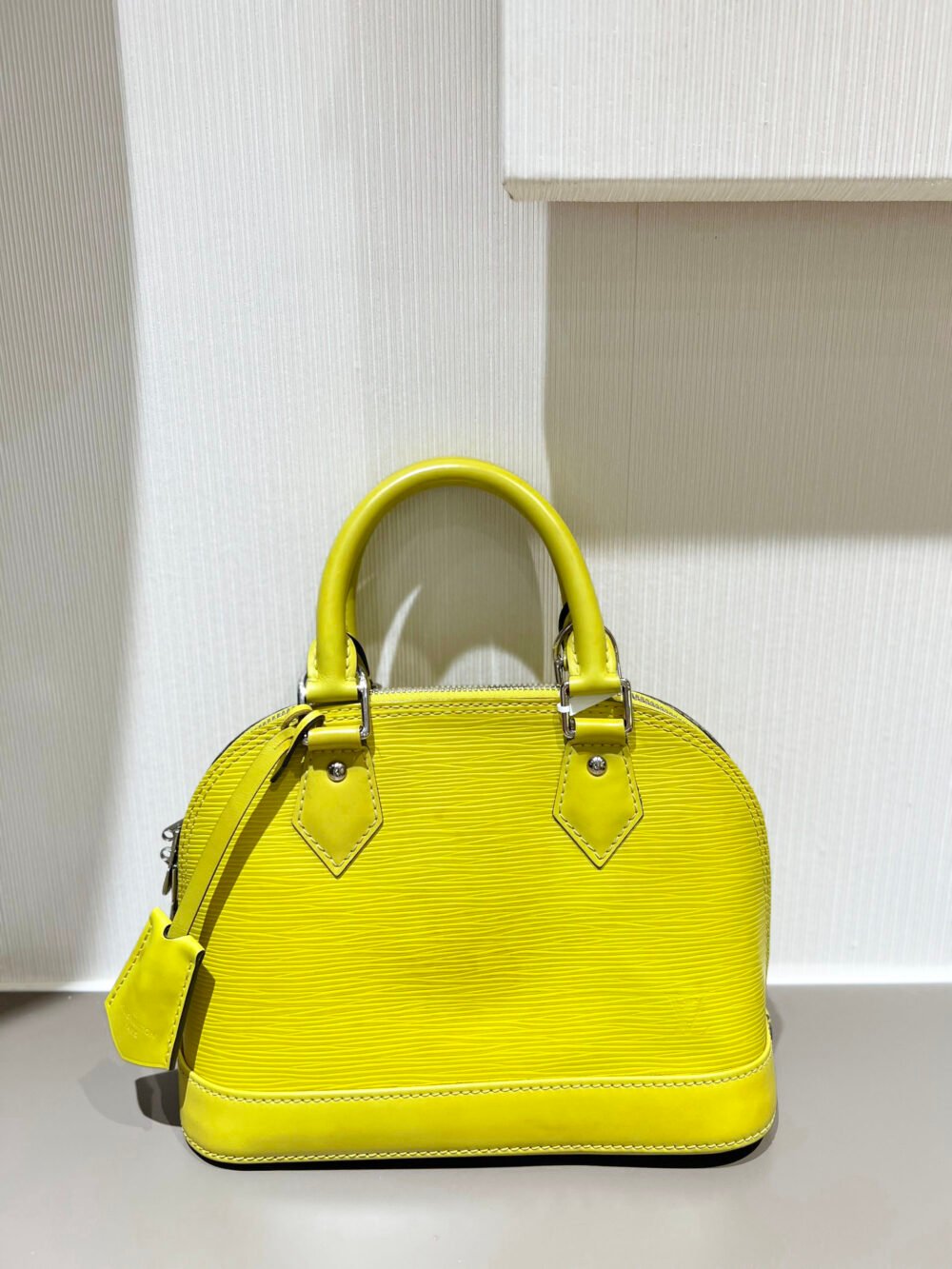 Louis Vuitton Neo Alma BB Epi Leather Bag in Yellow