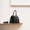 Balenciaga Hourglass Tote Bag in Black