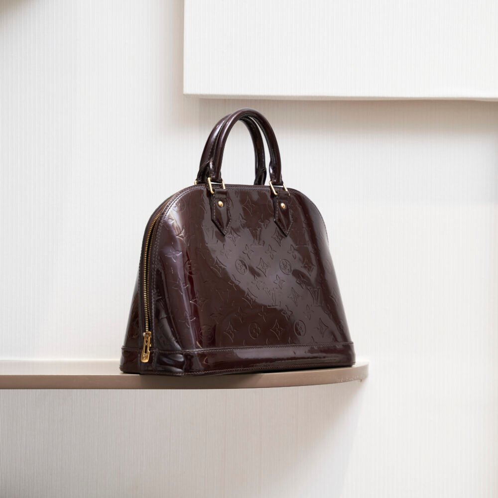Louis Vuitton Alma PM Vernis Leather Bag